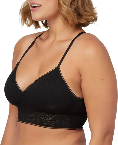 Vista 2 de Maidenform Bralette de encaje elástico para mujer