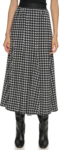 Vista 2 de Karl Lagerfeld Paris Falda de pata de gallo para mujer
