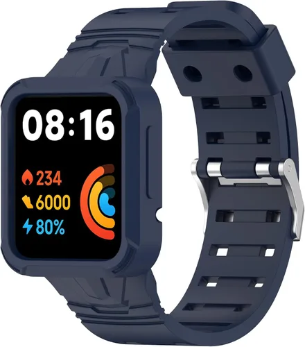 Vista 13 de Senter Correa de repuesto de goma para reloj Redmi 2 lite/MI Watch Lite 2/MI Watch Lite/Redmi 2/Redmi Smart Watch, funda protectora resistente