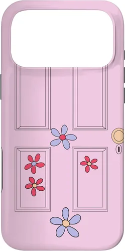 Vista 22 de Disney and Pixar's Monsters, Inc. Boo Door - Carcasa para iPhone 17, color lila