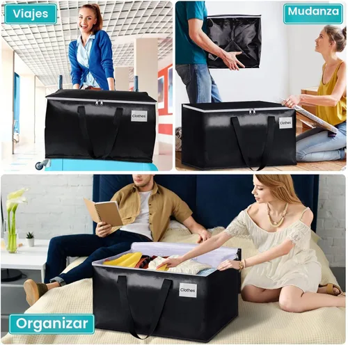 Vista 7 de Bolsas de mudanza extra grandes y resistentes, bolsas de embalaje