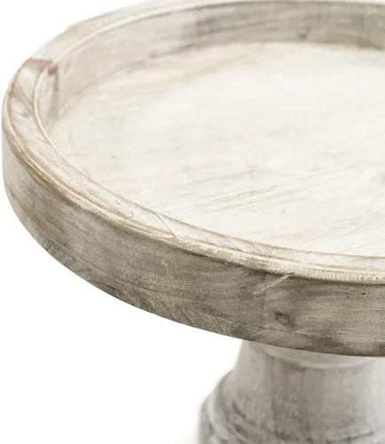 Vista 6 de Simple Elements - Bandeja decorativa de madera rústica, decoración rústica de cocina y decoración del hogar, frutas, pasteles, artículos de tocador