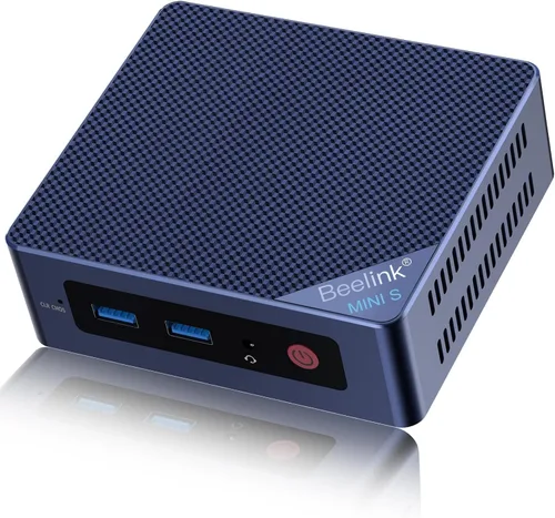 Vista 11 de Beelink Mini PC Intel 12th N95 (hasta 3.4 GHz), 8 GB DDR4 256 GB SSD, Micro PC 4K Dual HDMI Display/2.5Gbps LAN/WiFi5/BT4.2/USB3.2/WOL Hogar/Oficina