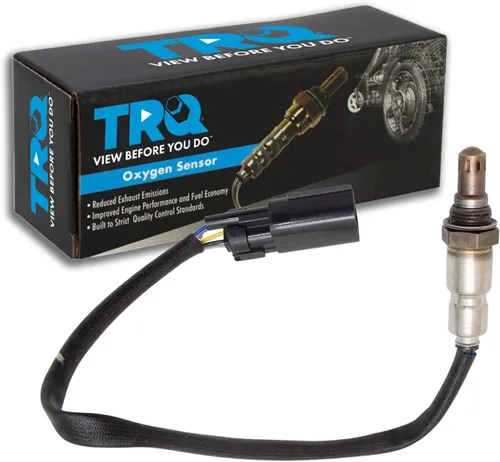 Vista 204 de TRQ Sensor de Oxígeno O2 de 4 Hilos de Banda Estrecha Compatible con VW Atlas 2.0L 2018-21, VW GTI 2.0L 2016-18, Audi A3 Quattro 2.0L 2015-18, VW