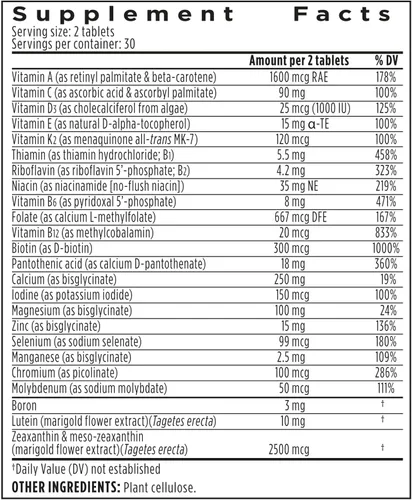 Vista 7 de Igennus Multivitamínico metilado para mujeres de 50 años, calcio y magnesio para apoyo óseo, liberación sostenida y vitaminas B activas, fórmula sin