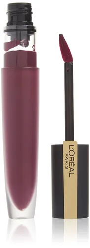 Vista 26 de L'Oréal Paris Makeup Rouge Signature - Tinta de labios mate, Adored Adorado