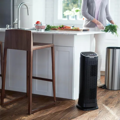 Vista 5 de Honeywell Air Genius HFD360 - Purificador de aire para el hogar, habitaciones grandes de hasta 1268 pies cuadrados con filtro permanente y lavable