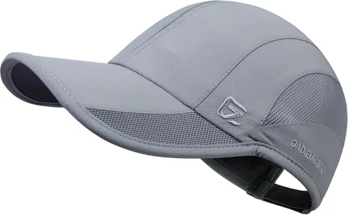 Vista 10 de GADIEMKENSD - Gorra de correr de secado rápido con enfriamiento y malla transpirable