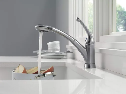 Vista 9 de Palo Diamond grifería de cocina con cartucho de cerámica con tecnología de sellado, 470-AR-DST