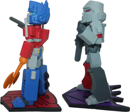 Vista 4 de Icon Heroes Transformers Optimus Prime vs Megatron Bobblehead Set (SDCC Exclusive)