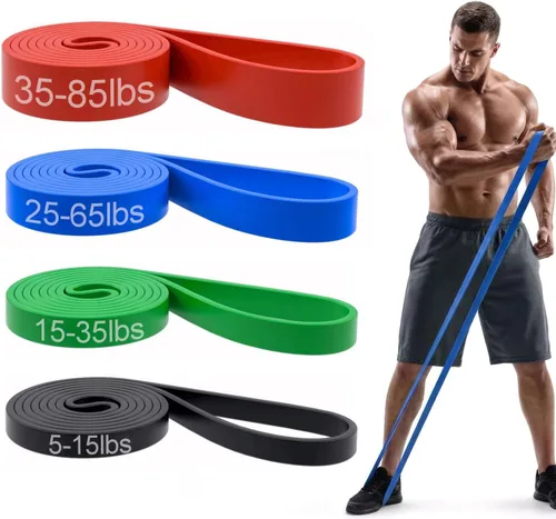 Vista 11 de Pull Up Bands, Resistance Bands Set, Exercise Workout Bands for Men & Women, Ideal for Body Stretching, Physical Therapy and Muscle Training