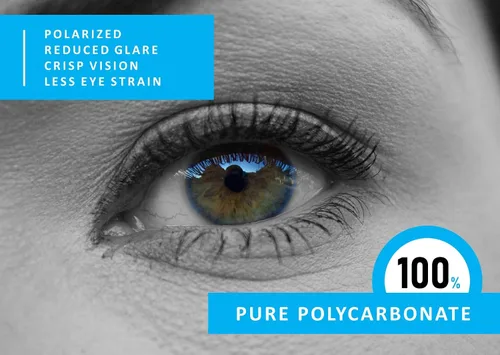 Vista 3 de Lentes de repuesto polarizadas de policarbonato (escudos) compatibles con Oakley Jawbreaker
