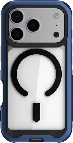 Vista 84 de Ghostek ATOMIC - Funda delgada para Galaxy S21 con parachoques de metal de aluminio y diseño trasero transparente, protección resistente que absorbe