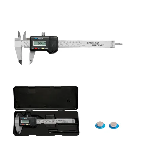 Vista 13 de Calibrador Digital Pequeño de 0 a 4 pulgadas, Mini Herramienta de Medición, Calibrador Micrómetro con Función de Apagado Automático, Intercambiable
