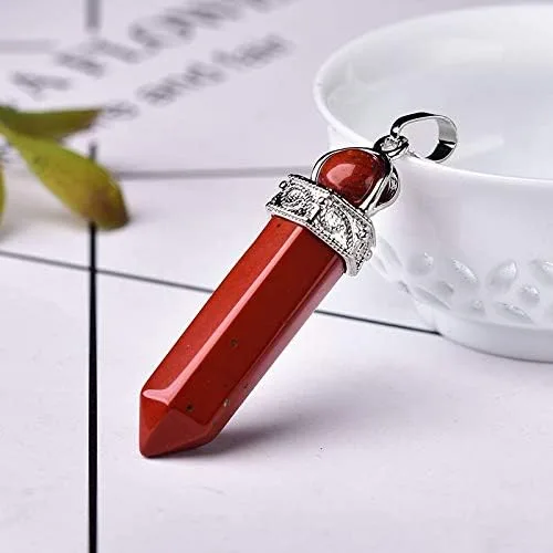 Vista 5 de 1 colgante de amatista de cristal natural, moda de reiki, punto curativo, collar de gemas crudas, recuerdo para hombres y mujeres, joyería mineral