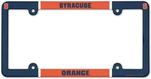 Vista 11 de NCAA Placa de vehículo con marco a todo
