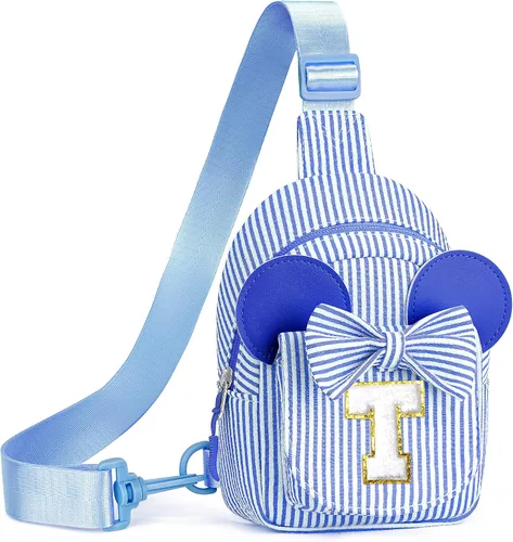 Vista 36 de Bolso bandolera para niñas, regalos para niñas de 2, 3, 4, 5, 6 años Azul