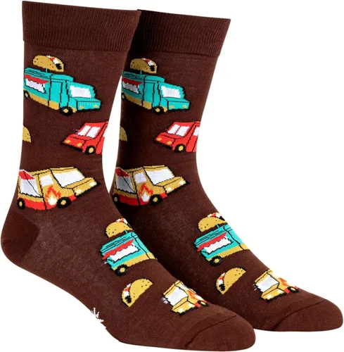Vista 17 de Sock It To Me - Calcetines con diseño de extraterrestres y del espacio para hombre