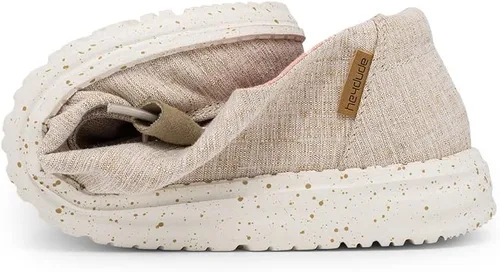 Vista 4 de Hey Dude Wendy Chambray - Mocasines con cordones para mujer, cómodos y ligeros