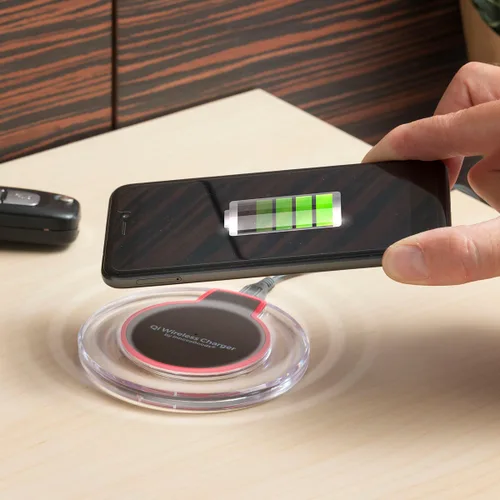 Vista 2 de Cargador Inalámbrico para Smartphones Qi InnovaGoods