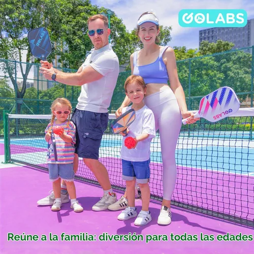 Vista 7 de Golabs Pickleball Paddles Set of 2,Fiberglass USAPA Approved 16mm Thickness