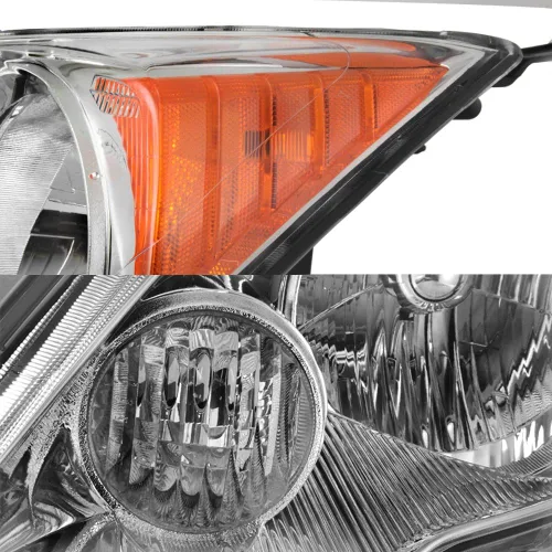 Vista 4 de AKKON - Conjunto completo de lentes transparentes para Honda CR-V Driver + Passdenger 2007-11