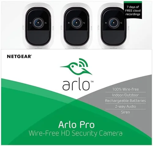 Vista 3 de Sistema de seguridad con sirena Arlo Pro de Netgear