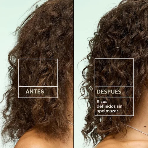 Vista 4 de Garnier Fructis - Espuma moldeadora para construir rizos estilizados, 6.8 onzas (El embalaje puede variar)