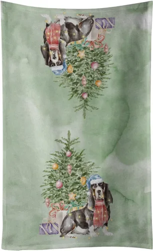 Vista 42 de Caroline's Treasures Toalla de cocina Christmas English Bulldog #2, 15 X 28, multicolor
