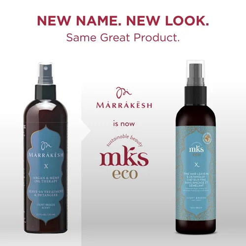 Vista 2 de Earthly Body MKS eco X - Tratamiento sin enjuague y desenredante, aceite de argán marroquí, aceite de semilla de cáñamo, vegano y libre de crueldad