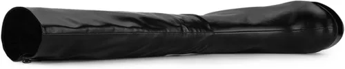 Vista 5 de Allegra K Botas altas hasta la rodilla con plataforma y punta redonda para mujer