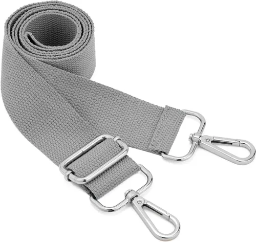 Vista 31 de Correa de Bolso de Hombro Ancha de Repuesto Ajustable Cinturón de Lona Bolso Cruzado Bolso de Mano