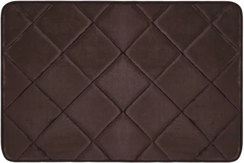 Vista 12 de Home Dynamix Capri Haven - Tapete de baño de espuma viscoelástica lavable a máquina, negro, 22 x 42 pulgadas
