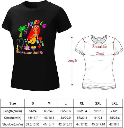 Vista 2 de Karols G Shirt Manana Sera Bonito Camiseta para Mujer