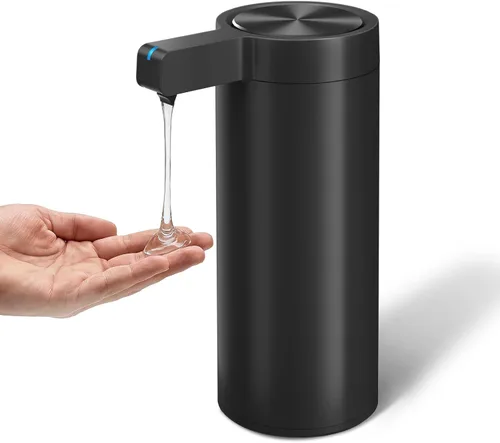 Vista 14 de Newise Dispensador automático de jabón, sin contacto, 9 oz, acero Acero inoxidable