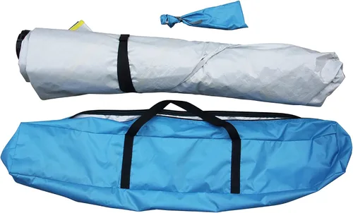 Vista 6 de Bliss Hammocks BHT-A39-BY - Tienda de campaña de playa desplegable con bolsa de transporte para un fácil viaje, protección solar y resistente al