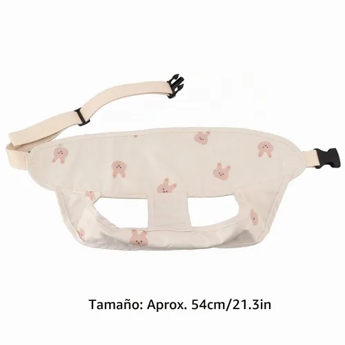 Vista 5 de Correa de seguridad para arnés de bebé, correa para silla alta para bebé, suave, cómoda, portátil, universal, cinturón de seguridad para exteriores