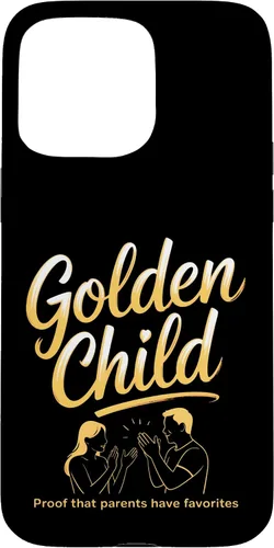 Vista 31 de Golden Child Mom's Favorite Gifted Kids Sibling Rivalry Art Case for iPhone 16