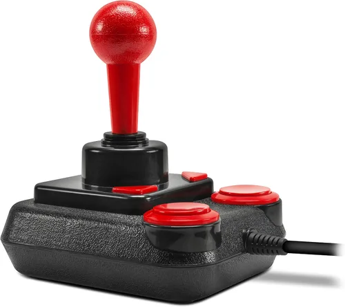 Vista 3 de SPEEDLINK SL-650212-BKRD Competition PRO EXTRA USB Joystick - Edición de aniversario, Retro-Arcade-Stick, Schwarz-rot
