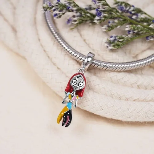 Vista 2 de The Nightmare Before Christmas Charm Collection - Authentic Sterling Silver - Womens Bead Charms Gifts For Women