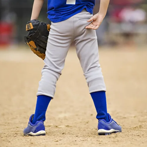 Vista 5 de QBK 2T3T4T5T a jóvenes niños pequeños Pantalones de béisbol Pantalones de béisbol Pantalones de sóftbol para niños pequeños Pantalones de béisbol
