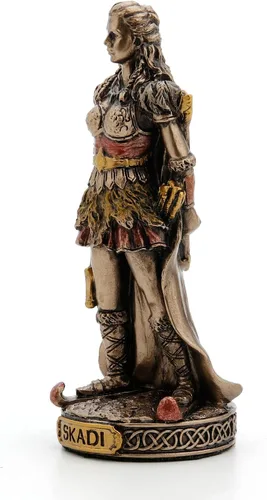 Vista 2 de Veronese Design Norse Gods - Figura en miniatura (Skadi, Bronce)