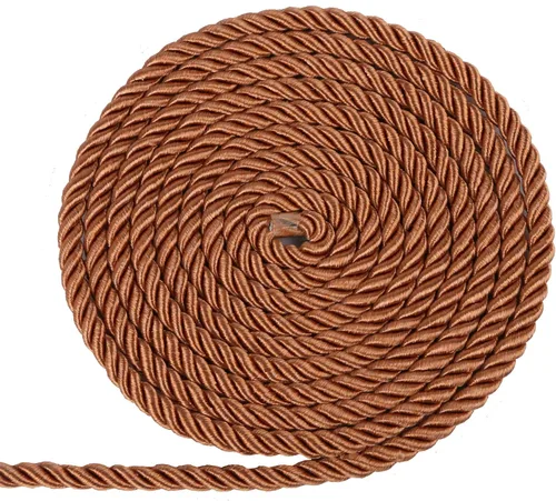 Vista 21 de BEL AVENIR Cuerda trenzada de 0.236 in y 16 yardas, cuerda decorativa de nailon hecha a mano para costura, manualidades, tapicería, decoración