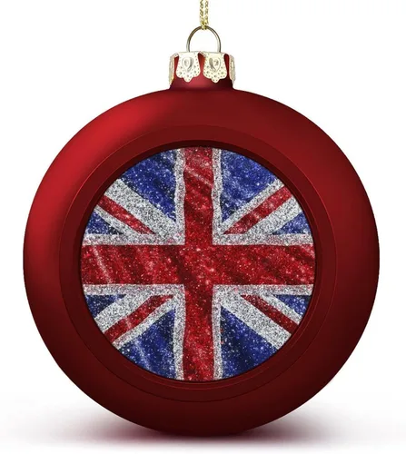 Vista 253 de Boobs Funny Shatterproof Matte Christmas Balls for Tree Wreath Home Decor 1PCS