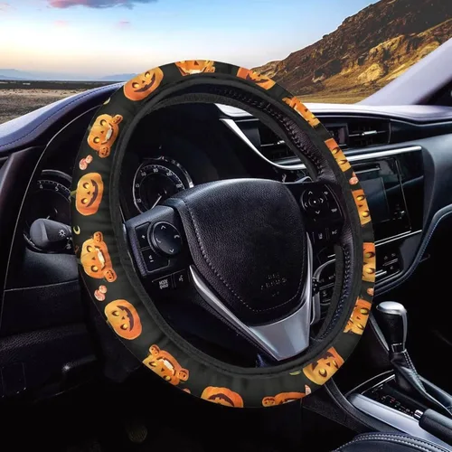 Vista 16 de Asian Dragon - Funda universal para volante de automóvil, accesorios interiores de automóvil, lavable, transpirable, funda para volante
