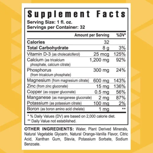 Vista 2 de Youngevity CAL Toddy - Calcio (citrato, fosfato) magnesio 1,200 mg/600 mg – Vitaminas D-3, zinc, cobre, potasio, boro y más de 70 coactores
