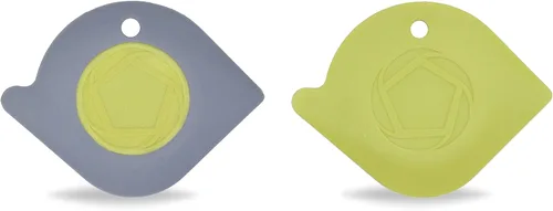 Vista 7 de Full Circle Power Couple - Limpiador de ollas de hierro fundido, raspador de sartenes, color blanco