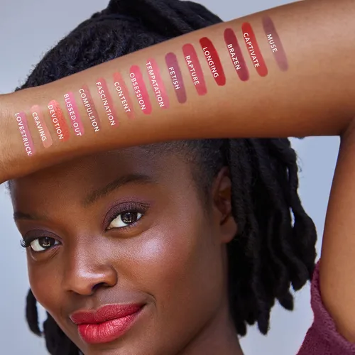 Vista 4 de jane iredale Beyond Matte Lip Fixation Lip Stain Lápiz labial líquido de larga duración con acabado mate Acondiciona y protege Vegano y libre
