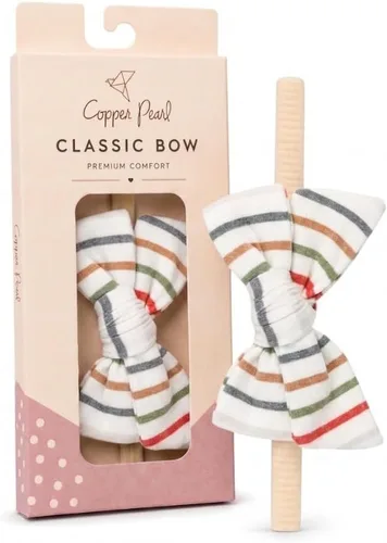 Vista 40 de Copper Pearl Classic Baby Bow Headbands - Limited Collection