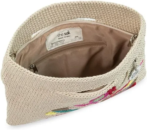 Vista 3 de The Sak Linden - Bolso cruzado convertible en ganchillo, correa ajustable multiusos
